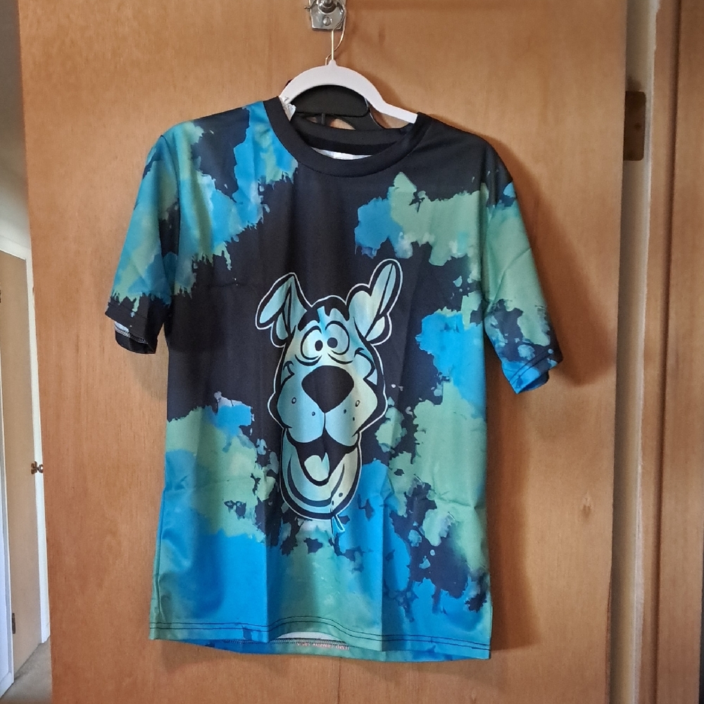 Scooby-Doo Graphic Tee - Blue and Green, ptp S-20, M-21, L-22/ BUNDLE ONLY 2or
